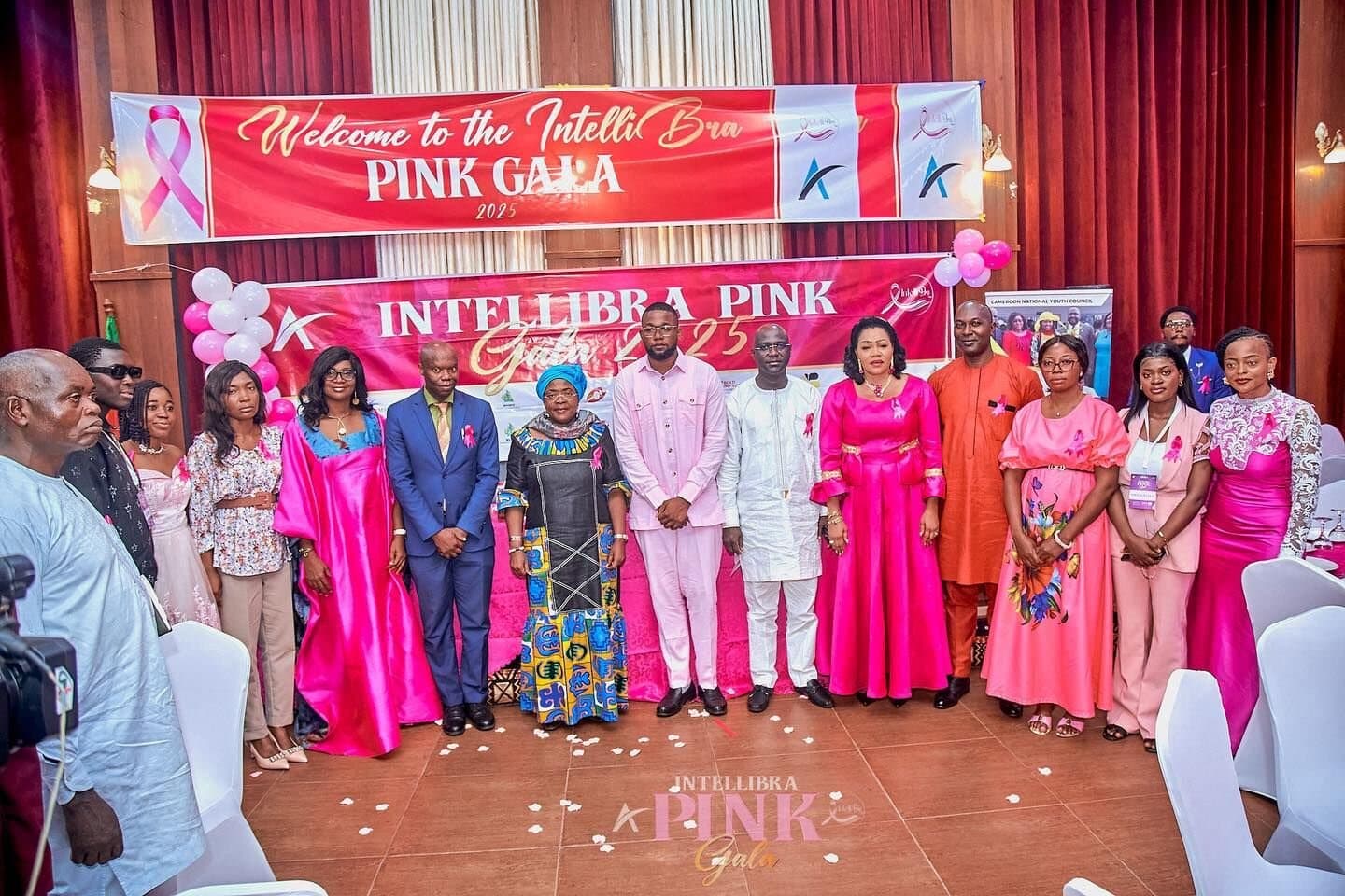 The IntelliBra team and guests at the IntelliBra Pink Gala 2025
